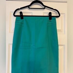 Express Teal Pencil Skirt